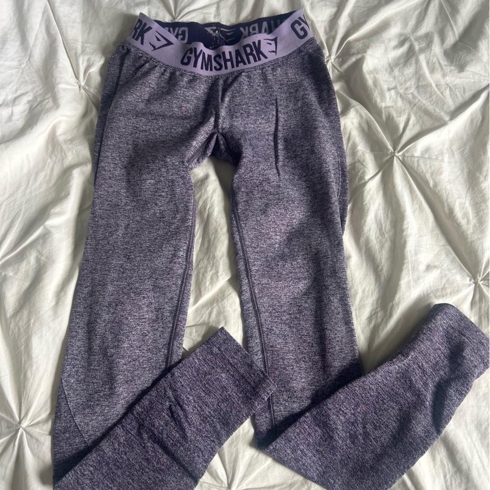 Women’s Gymshark Flex Leggings Rich Purple Marl XS